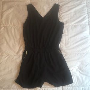 navy blue romper